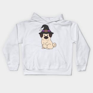 Halloween Pug Kids Hoodie